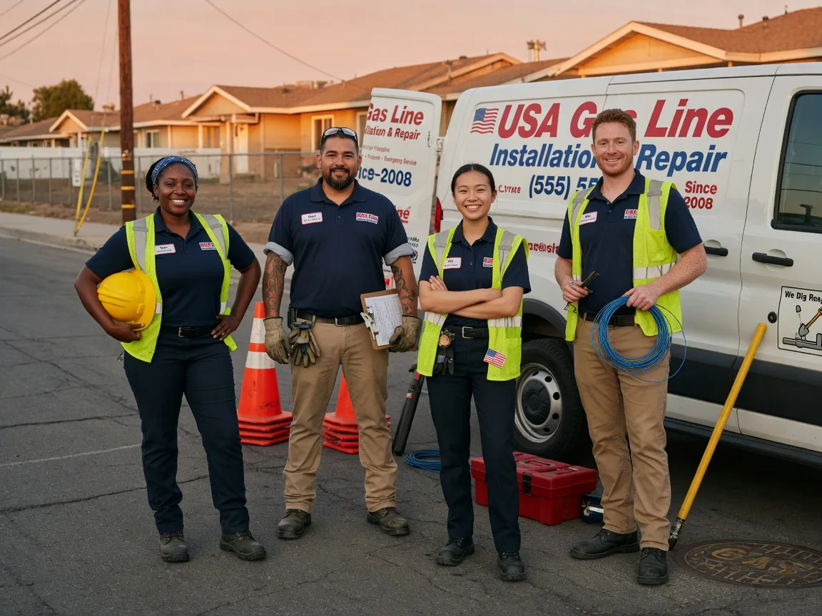 Gas Line Installation company in Keswick, IA